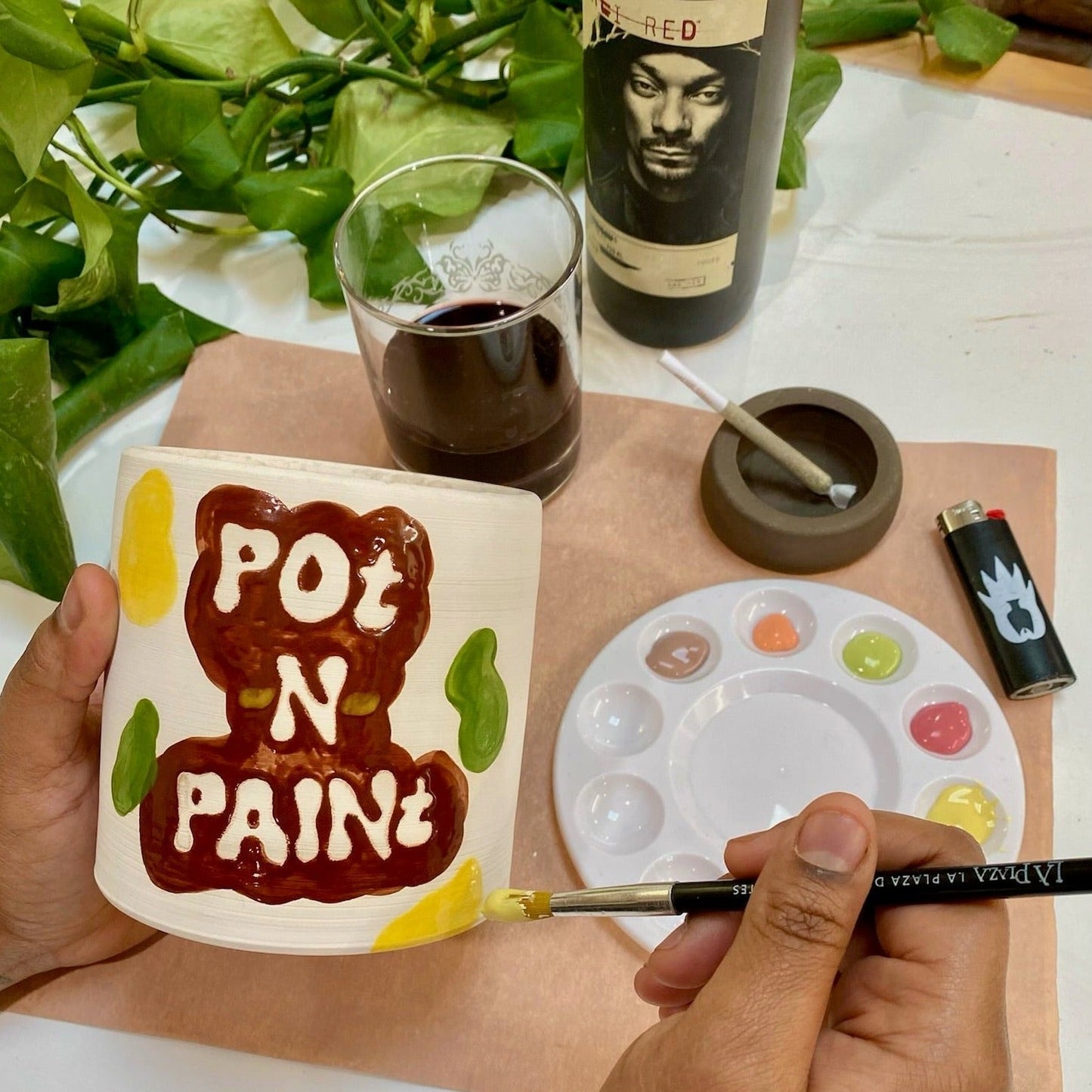 POT + Paint: Wavy Frames