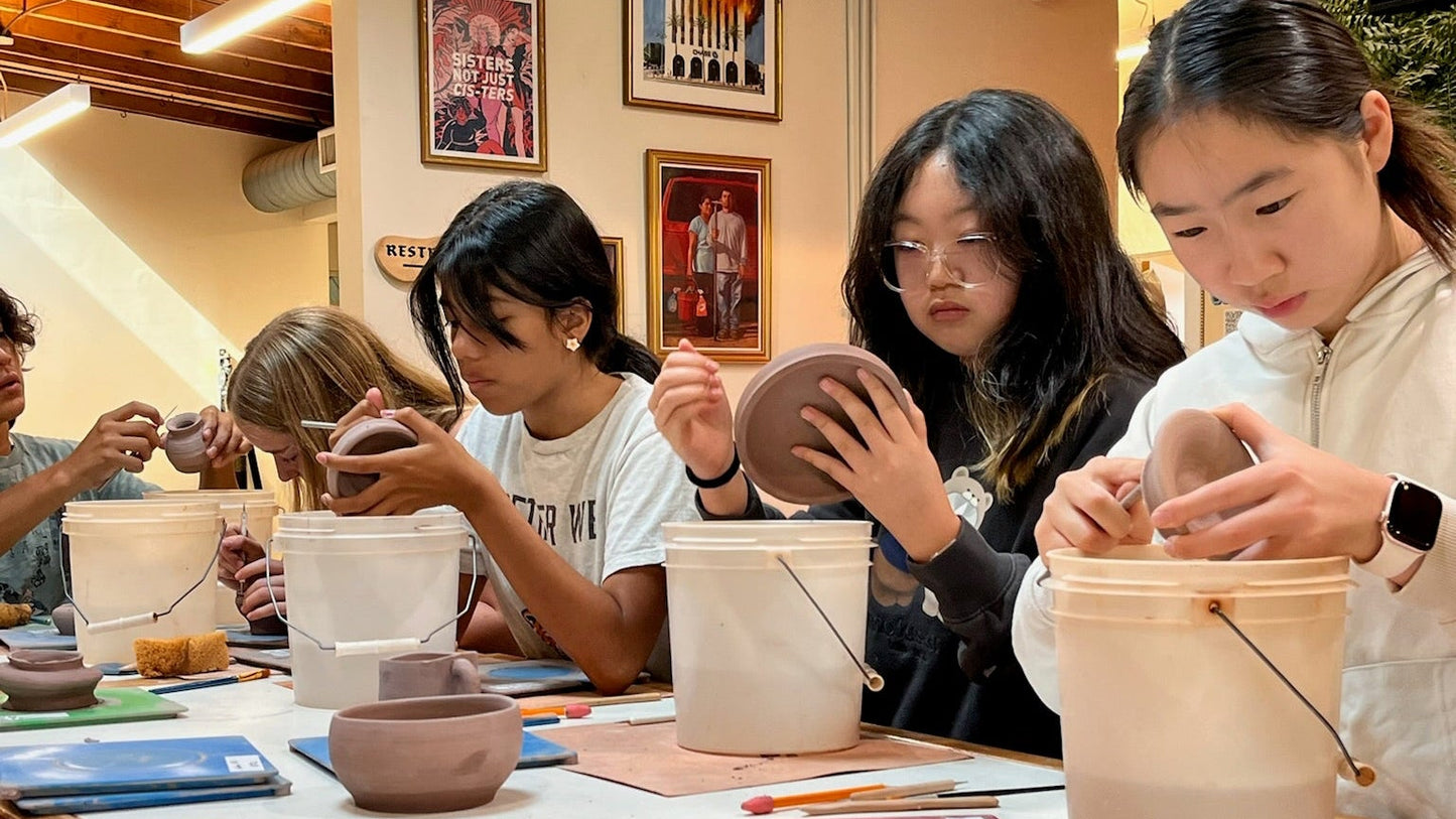 Teens Winter Pottery Day Camp (Ages 12 - 17)