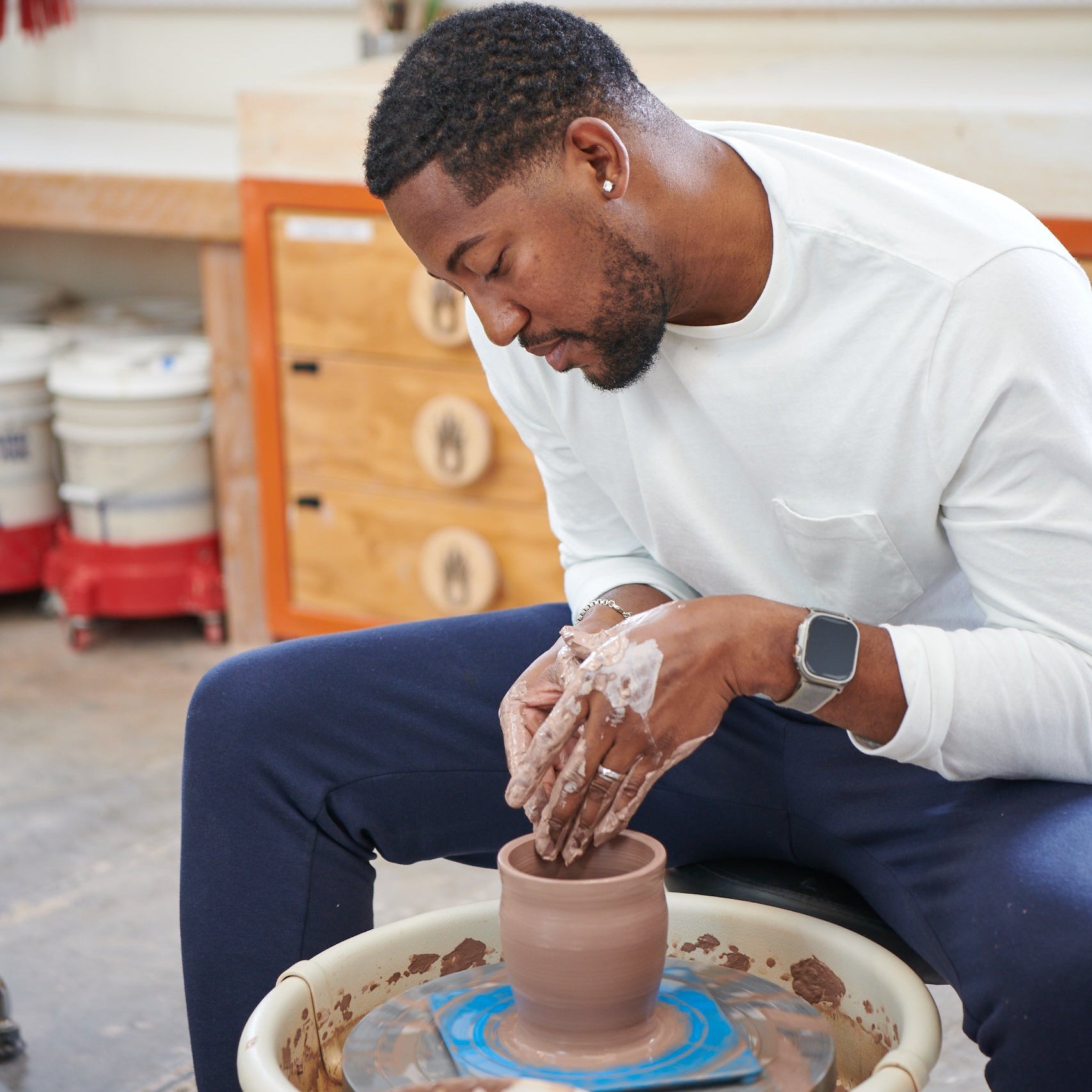 Drop-In Wheel Throwing – POT