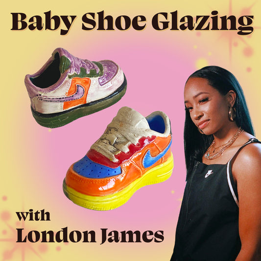 Baby Shoe Glazing
