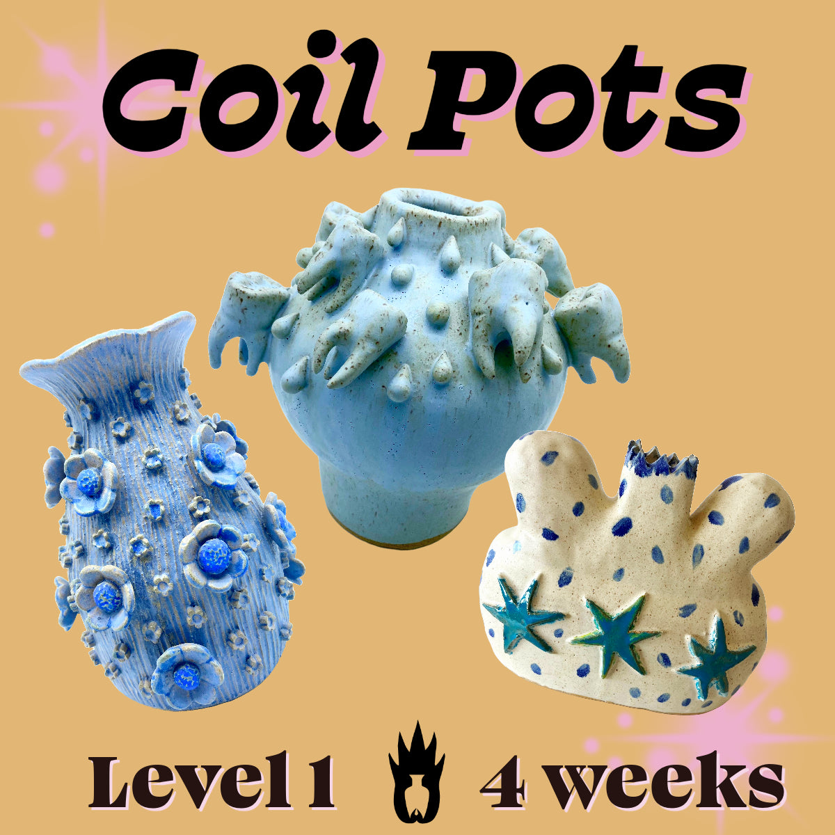 Coil Pots [Mid-City - 4 weeks]