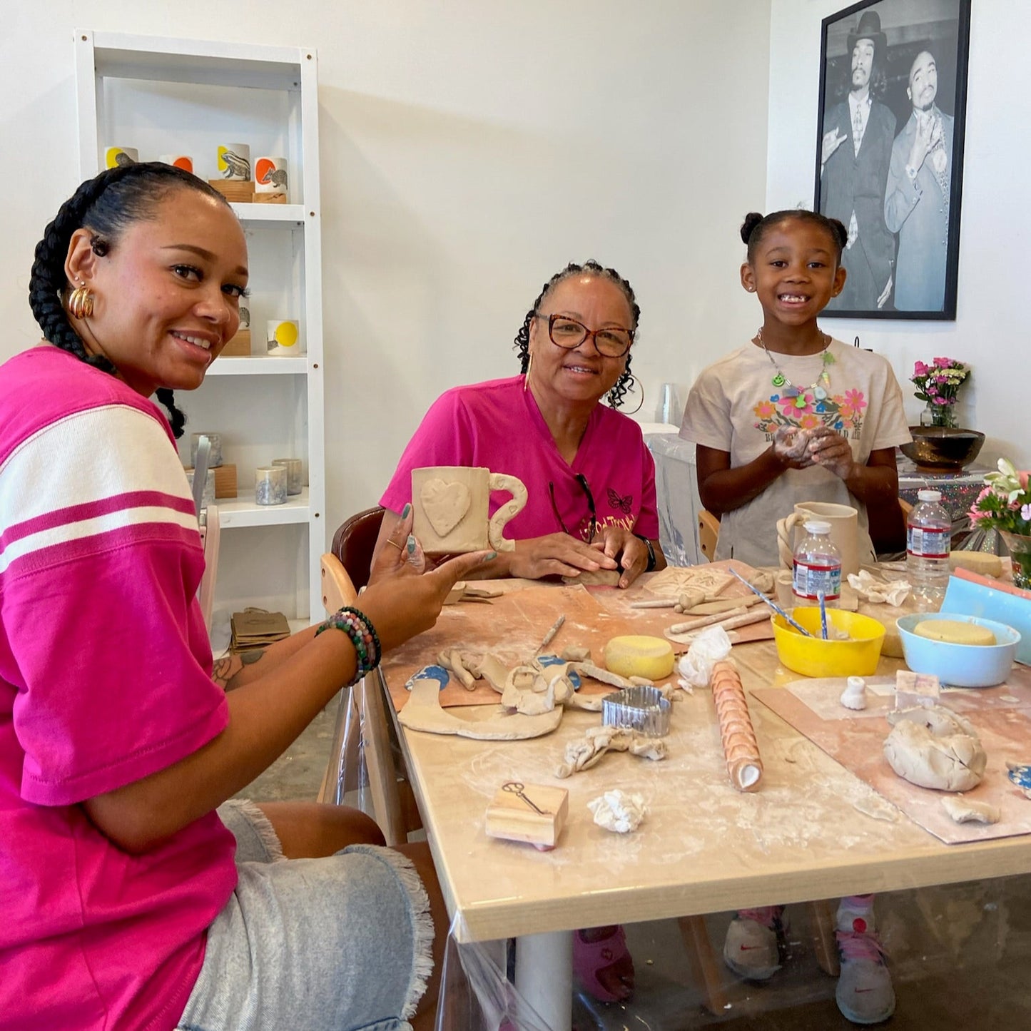 Mothers Day Flower Cups