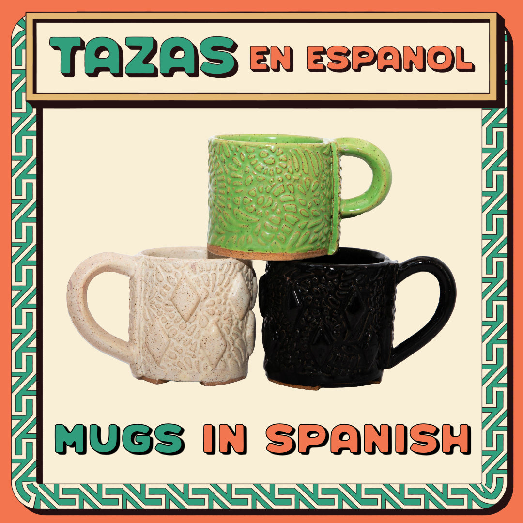 Tazas / Mugs in Spanish