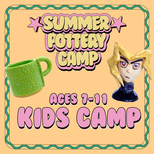 Kids Summer Pottery Camp (Ages 7-11)