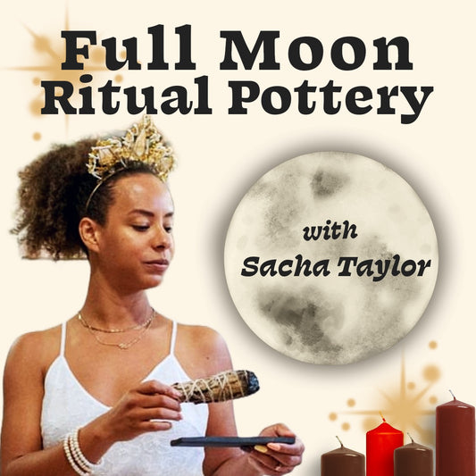Full Moon Ritual Pottery