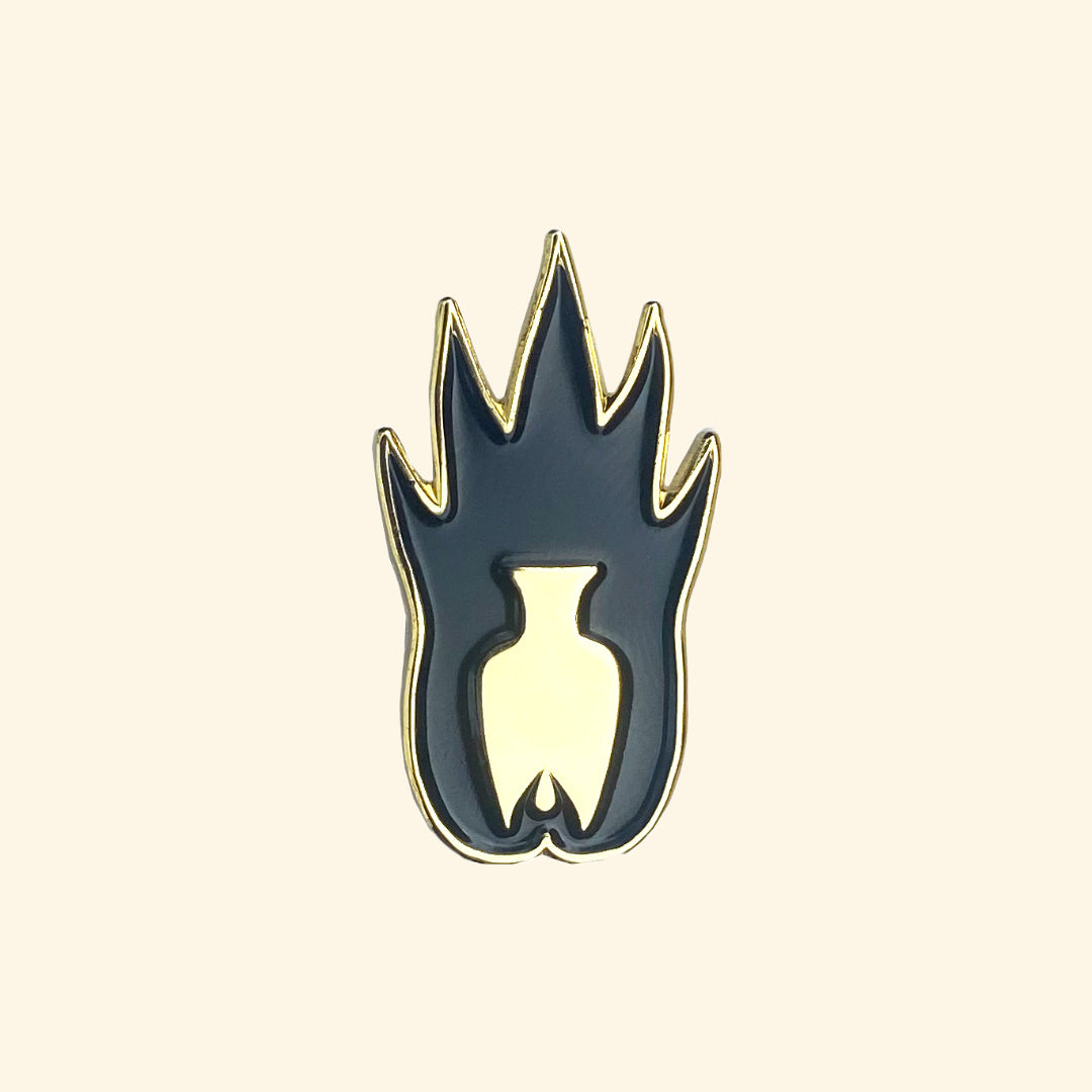 Black Logo Pin